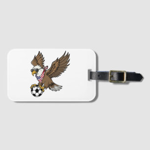 Coole USA-Fußball-Adler-Sonnenbrille Vintage Patri Gepäckanhänger