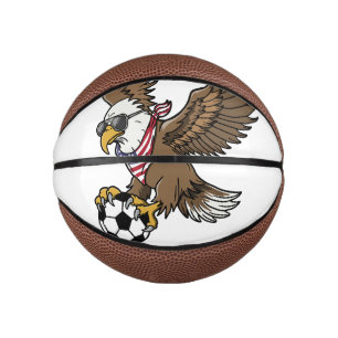 Coole USA-Fußball-Adler-Sonnenbrille Vintage Patri Mini Basketball