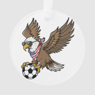 Coole USA-Fußball-Adler-Sonnenbrille Vintage Patri Ornament