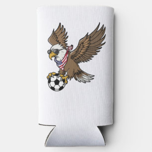 Coole USA-Fußball-Adler-Sonnenbrille Vintage Patri Selters Dosenkühler