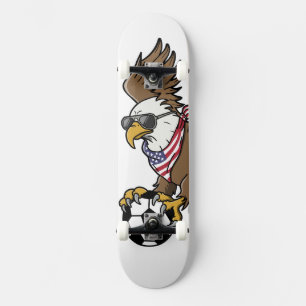 Coole USA-Fußball-Adler-Sonnenbrille Vintage Patri Skateboard