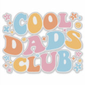 Coole Väter Club III Aufkleber (Vorderseite)