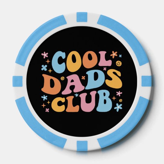Coole Väter Club III Pokerchips (Vorderseite)
