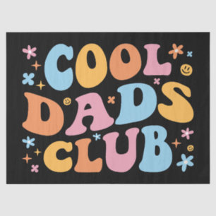 Coole Väter Club III Seidenpapier