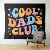 Coole Väter Club III Wandteppich (Beispiel (Horizontal))