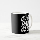 Coole Väter Club Retro Groovy Vater Kaffeetasse (VorderseiteRechts)