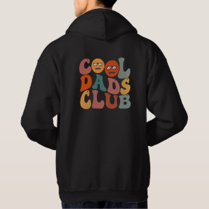 Coole Väter Club Vater Vatertag Retro Groovy Hoodie