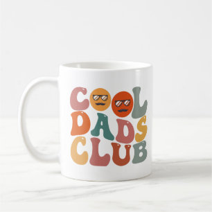 Coole Väter Club Vater Vatertag Retro Groovy Kaffeetasse