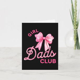 Coole Väter Club Vatertag von Tochter Sohn Karte