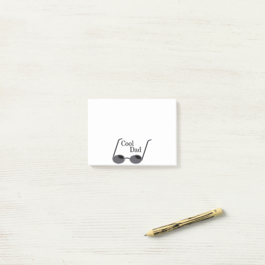 Coole Vater-Nachhinweise Post-it Klebezettel (Auf Schreibtisch)