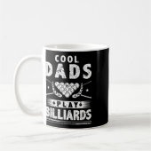 Coole Vater spielen Billiard Kaffeetasse (Links)