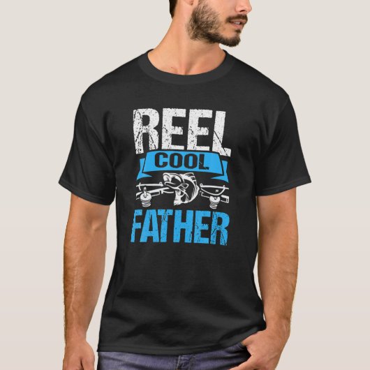 Coole Vatergeschenke von Tochter Funny Fishing T-Shirt (Vorderseite)