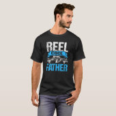 Coole Vatergeschenke von Tochter Funny Fishing T-Shirt (Vorne ganz)