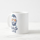 Coole Vaters Sonnenbrille Stil Kaffeetasse (Vorderseite Links)
