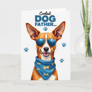 Coole Vatertagskarte für Hundebesitzer Karte