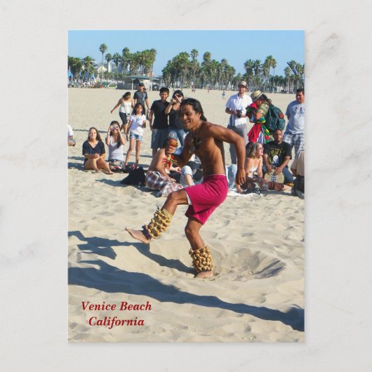 Coole Venedig Beach Postcard! Postkarte (Vorderseite)