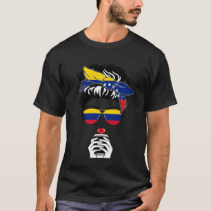 Coole venezolanische Kaffee-Mama-Mädchen-Tante-Ven T-Shirt