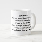 Coole Venice Beach Jumbo Tasse! Jumbo-Tasse (Vorderseite Rechts)