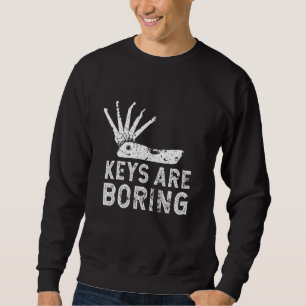 Coole Verriegelung für Männer - Schlosserin Sweatshirt