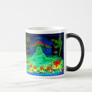 Coole verwandelnde Pilz-Tee-Tasse Verwandlungstasse