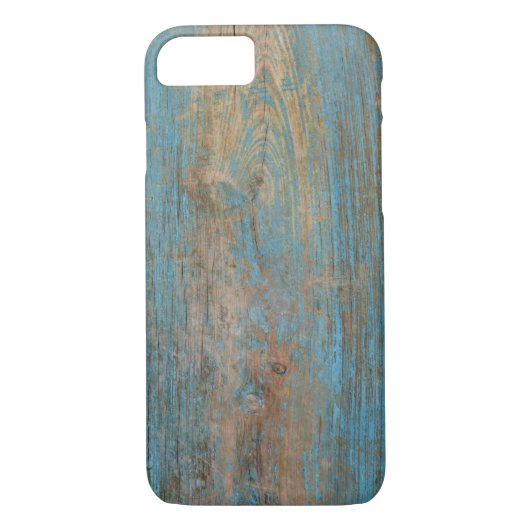 Coole verwitterte blaue Case-Mate iPhone hülle (Rückseite)