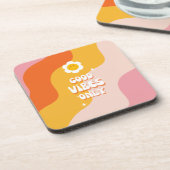 Coole Vibes Getränkeuntersetzer (Linke Seite)