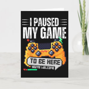 Coole Videospielkunst von Men Women Video Gamer Ga Karte