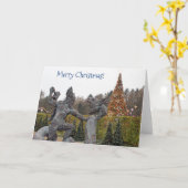 Coole Viking Ära Weihnachtsgrüße Karte! Karte (Gelbe Blume)