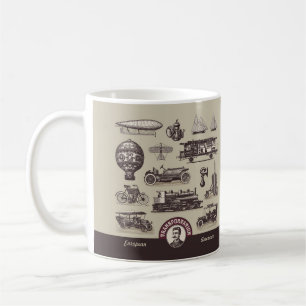 Coole Vintage Europäische und Amerikanische Verkeh Kaffeetasse