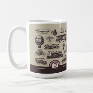 Coole Vintage Europäische und Amerikanische Verkeh Kaffeetasse