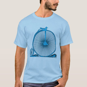 Coole Vintage-Fahrrad-Illustrationsprodukte T-Shirt