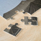 Coole Vintage-Flugzeug-Foto-Pilot-Luftfahrt  Puzzle (Seite)
