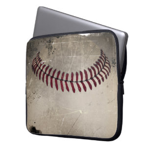 Coole Vintage-Grunge-Baseball Laptopschutzhülle