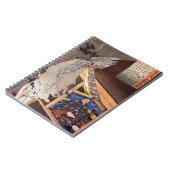 Coole Vintage japanische Ghost-Blockdrucke Notizblock (Linke Seite)