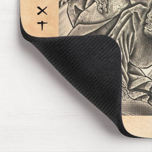 Coole Vintage japanische Mousepad (Ecke)