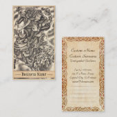 Coole Vintage japanische Visitenkarte (Vorne/Hinten)