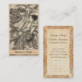 Coole Vintage japanische Visitenkarte (Vorne/Hinten)