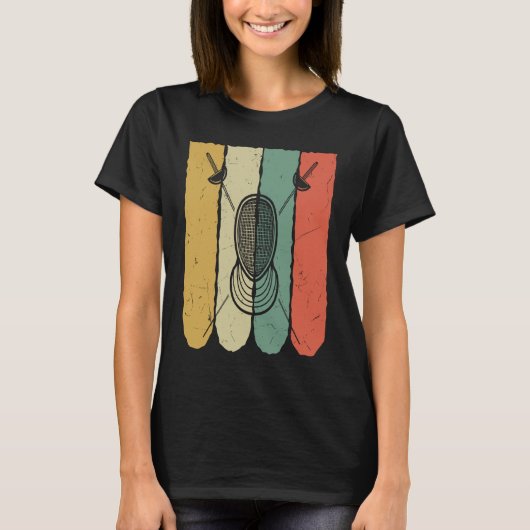 Coole Vintage Maskenbildner T-Shirt (Vorderseite)