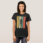 Coole Vintage Maskenbildner T-Shirt (Vorne ganz)