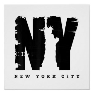 Coole Vintage New York City Style Tee Shirts, New  Poster