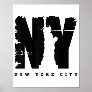 Coole Vintage New York City Style Tee Shirts, New  Poster