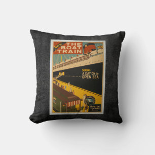 coole vintage Reiseposter Design Heimdekoration Kissen