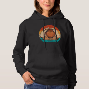Coole Vintage Retro-Keramik-Keramik Clay Art Hoodie