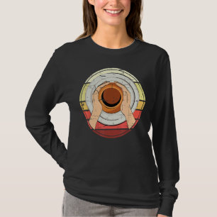 Coole Vintage Retro-Keramik-Keramik Clay Art T-Shirt