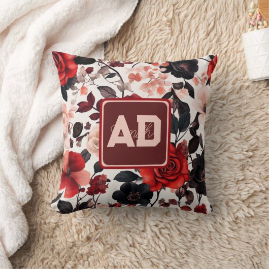 Coole Vintage Rose Kissen (Decke)