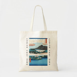 Coole vintage-ukiyo-e japanische Wasserlandschaft Tragetasche