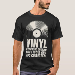 Coole Vinyl-Kunst für DJ-Musikliebhaber Vinyl T-Shirt