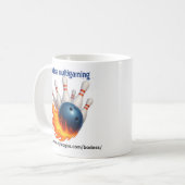 coole Visage Kaffeetasse (Vorderseite Links)