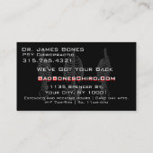 Coole Visitenkarte (Rückseite)