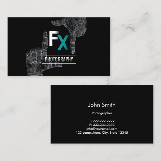 Coole Visitenkarte (Vorne/Hinten)